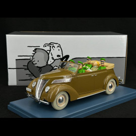 Tintin The Ford V8 Convertible from Ambush - King Ottokar's Sceptre - Brown 1/24 29950