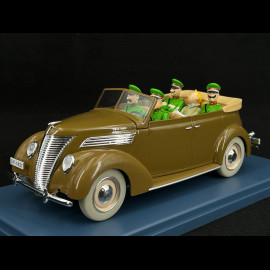 Tintin The Ford V8 Convertible from Ambush - King Ottokar's Sceptre - Brown 1/24 29950