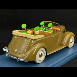 Tintin The Ford V8 Convertible from Ambush - King Ottokar's Sceptre - Brown 1/24 29950