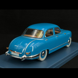 Tim und Struppi Das Panhard Dyna Z Taxi - Kohle an Bord - Blau 1/24 29930