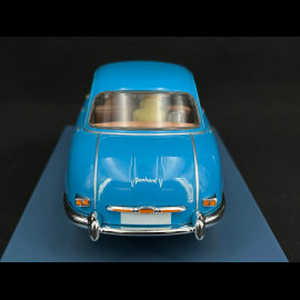 Tim und Struppi Das Panhard Dyna Z Taxi - Kohle an Bord - Blau 1/24 29930