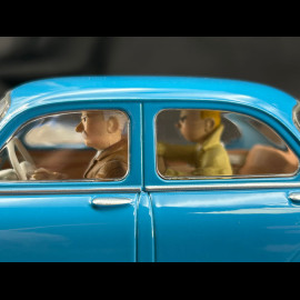 Tintin The Panhard Dyna Z Taxi - The Red Sea Sharks - Blue 1/24 29930