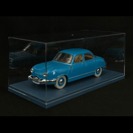 Tim und Struppi Das Panhard Dyna Z Taxi - Kohle an Bord - Blau 1/24 29930