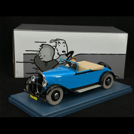 Tim und Struppi Gibbons' Cabrio - Der Blaue Lotos - Blau 1/24 29946
