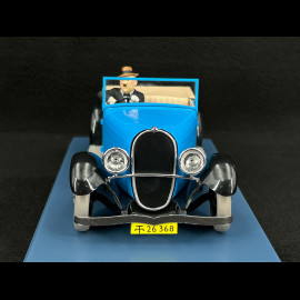 Tim und Struppi Gibbons' Cabrio - Der Blaue Lotos - Blau 1/24 29946