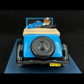 Tim und Struppi Gibbons' Cabrio - Der Blaue Lotos - Blau 1/24 29946