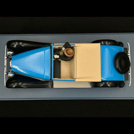 Tim und Struppi Gibbons' Cabrio - Der Blaue Lotos - Blau 1/24 29946