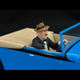 Tintin Gibbons' Convertible - The Blue Lotus - Blue 1/24 29946