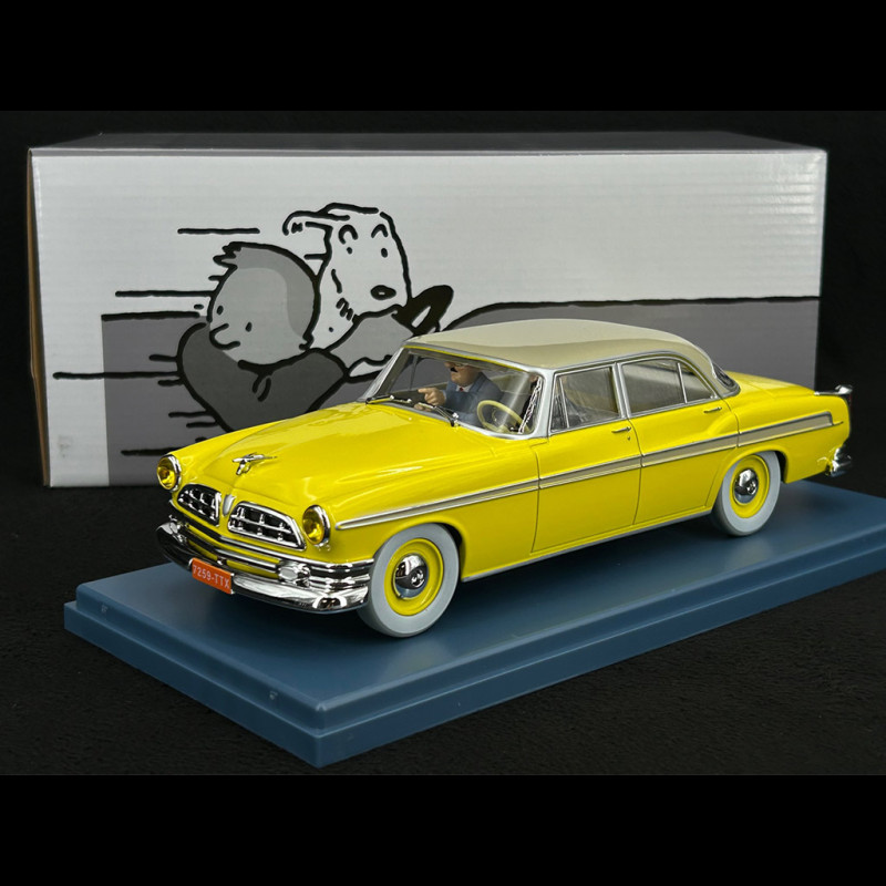 Tim und Struppi Das Auto der Entführer - Der Fall bienlein - Gelb 1/24 29939