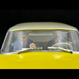 Tintin The kidnappers' car - The Calculus Affair - Yellow 1/24 29939