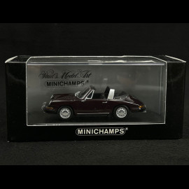 Porsche 911 Targa 1965 Burgundy Red 1/43 Minichamps 400061160