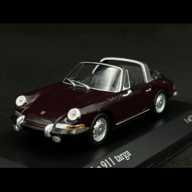 Porsche 911 Targa 1965 Burgundy Red 1/43 Minichamps 400061160