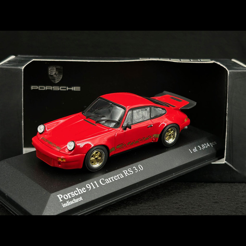 Porsche 911 Carrera RS 3.0 1974 Indischrot 1/43 Minichamps MAP02050008