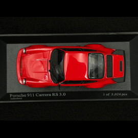 Porsche 911 Carrera RS 3.0 1974 Guards Red 1/43 Minichamps MAP02050008