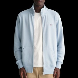 Gant Jacket Zipped Sweatshirt Sky blue 2008006-402 - men