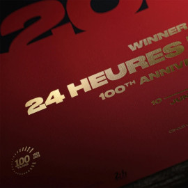 Poster Ferrari 499P n° 50 Sieger 24h Le Mans 2023 - 100th Anniversary - Collector's Edition