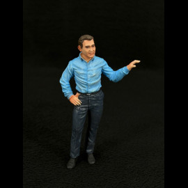 Figurine Carroll Shelby blue pants / shirt Diorama 24h Le Mans 1966 1/18 Le Mans Miniatures FLM118046-P1