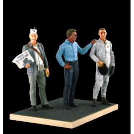 Figurine Carroll Shelby blue pants / shirt Diorama 24h Le Mans 1966 1/18 Le Mans Miniatures FLM118046-P1