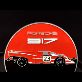 Duo Grill Badge Porsche 917 n° 23 50 Jahre Le Mans 1970 + n° 22 Martini Le Mans 1971
