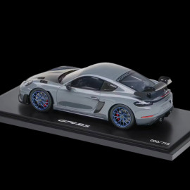 Porsche 718 Cayman GT4 RS Type 982 2022 Arctic Grey 1/18 Spark WAP0214010PGT1