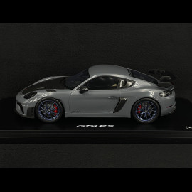 Porsche 718 Cayman GT4 RS Type 982 2022 Arctic Grey 1/18 Spark WAP0214010PGT1