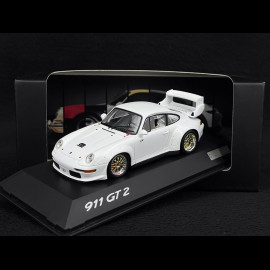 Porsche 911 GT2 Type 993 1995 Firn white 1/43 Spark WAP0202120RGT2