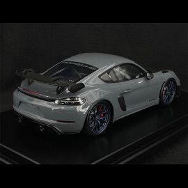 Porsche 718 Cayman GT4 RS Type 982 2022 Arctic Grey 1/12 Spark WAP0234030PGT3