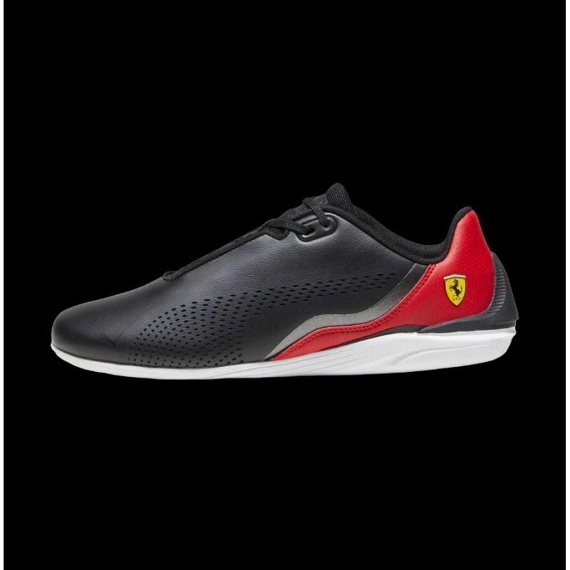 Ferrari Schuhe F1 Team Leclerc Sainz Puma Drift Cat Schwarz / Rot 307193-07 - herren