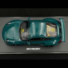 Porsche 911 Type 997 RWB Bodykit Syunkashuto 2023 Dunkelgrün 1/18 GT Spirit GT896