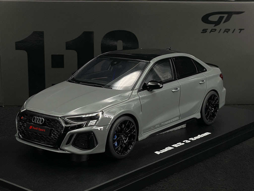 Audi RS3 Performance 2022 Nardo Grey 1/18 GT Spirit GT885 - Elfershop