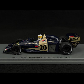 Jody Sheckter Wolf WR1 n° 20 Winner 1977 Canada F1 Grand Prix 1/43 Spark S9998