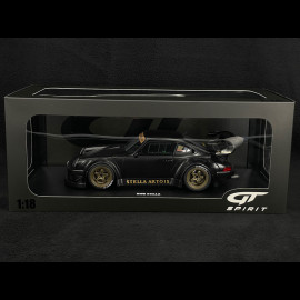 Porsche 911 Type 930 RWB Bodykit Stella Artois 2008 Black 1/18 GT Spirit GT421