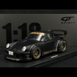 Porsche 911 Type 930 RWB Bodykit Stella Artois 2008 Black 1/18 GT Spirit GT421