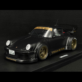 Porsche 911 Type 930 RWB Bodykit Stella Artois 2008 Black 1/18 GT Spirit GT421