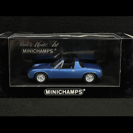 Porsche 914 /4 1973 Gemini Blue 1/43 Minichamps 430065669