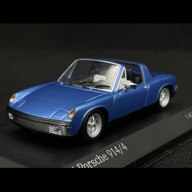 Porsche 914 /4 1973 Gemini Blue 1/43 Minichamps 430065669