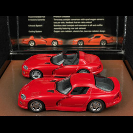 Dodge Viper & Dodge Viper GTS 1993 Set Red 1/43 Minichamps 436144000