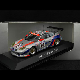 Porsche 911 GT3 R Type 996 n° 83 24h Le Mans 2000 1/43 Minichamps WAP020SET05