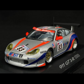 Porsche 911 GT3 R Type 996 n° 83 24h Le Mans 2000 1/43 Minichamps WAP020SET05