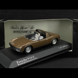 Porsche 914 /4 1970 Braunkupferdiamant 1/43 Minichamps 430065667