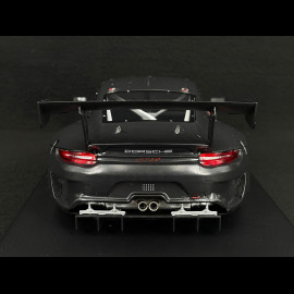 Porsche 911 GT3 R Type 991 Plain Body 2020 Matt Black 1/18 Ixo Models LEGT18065B