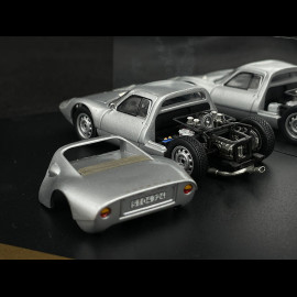 Porsche 904 GTS 1964 Silber Grau 1/43 Vitesse V98069