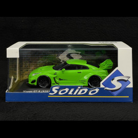 Nissan GT-R R35 LB Work Silhouette 2020 Acid Green 1/43 Solido S4311207