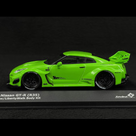 Nissan GT-R R35 LB Work Silhouette 2020 Acid Green 1/43 Solido S4311207