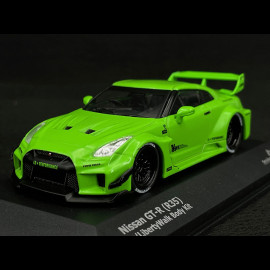 Nissan GT-R R35 LB Work Silhouette 2020 Acid Green 1/43 Solido S4311207