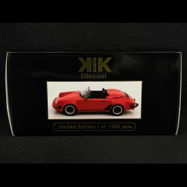 Porsche 911 Speedster 1989 red 1/18 KK Scale KKDC180451