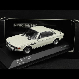 BMW 3.0 CS 1968 weiß 1/43 Minichamps 410029025