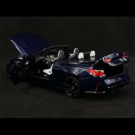 BMW M4 Cabriolet 2020 metallicblau 1/18 Minichamps 110021031