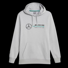 Mercedes AMG hooded sweatshirt F1 Team Petronas Puma Grey 621159-02 - men