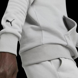 Mercedes AMG hooded sweatshirt F1 Team Petronas Puma Grey 621159-02 - men Mercedes AMG hooded sweatshirt F1 Team Petronas Puma Grey 621159-02 - men